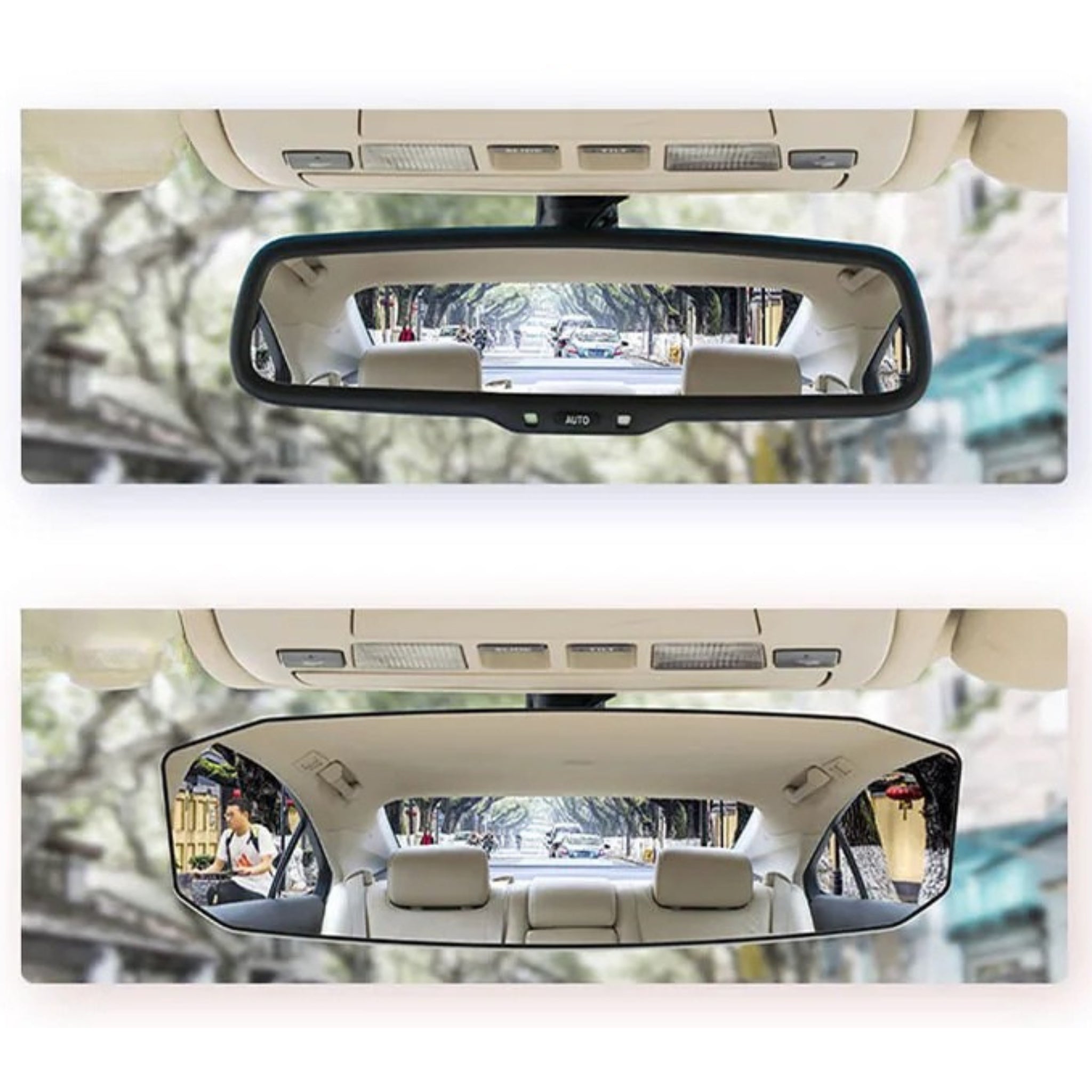 Rétroviseur Intérieur Bébé Voiture | Grand Angle Anti-Éblouissement | Tidykidshop™