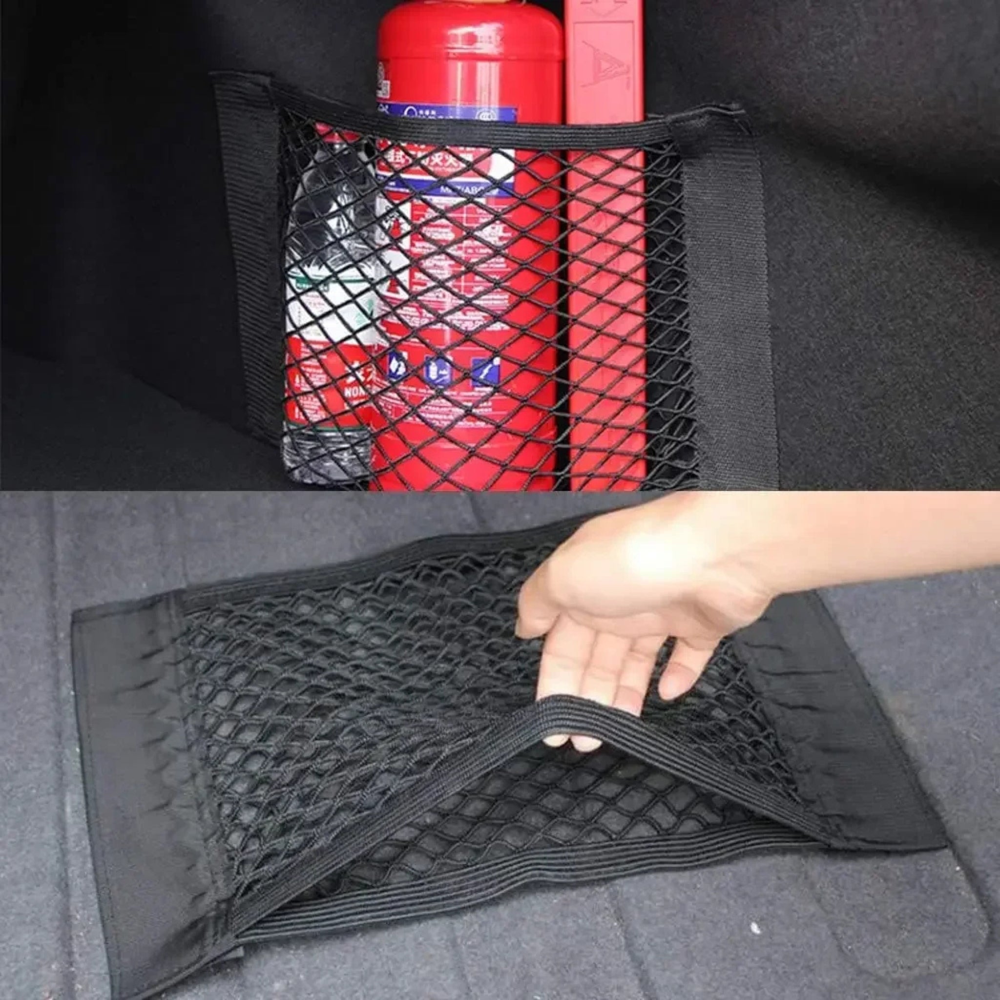 Filet de Rangement Voiture | Extensible Universel Siège Arrière | Tidykidshop™