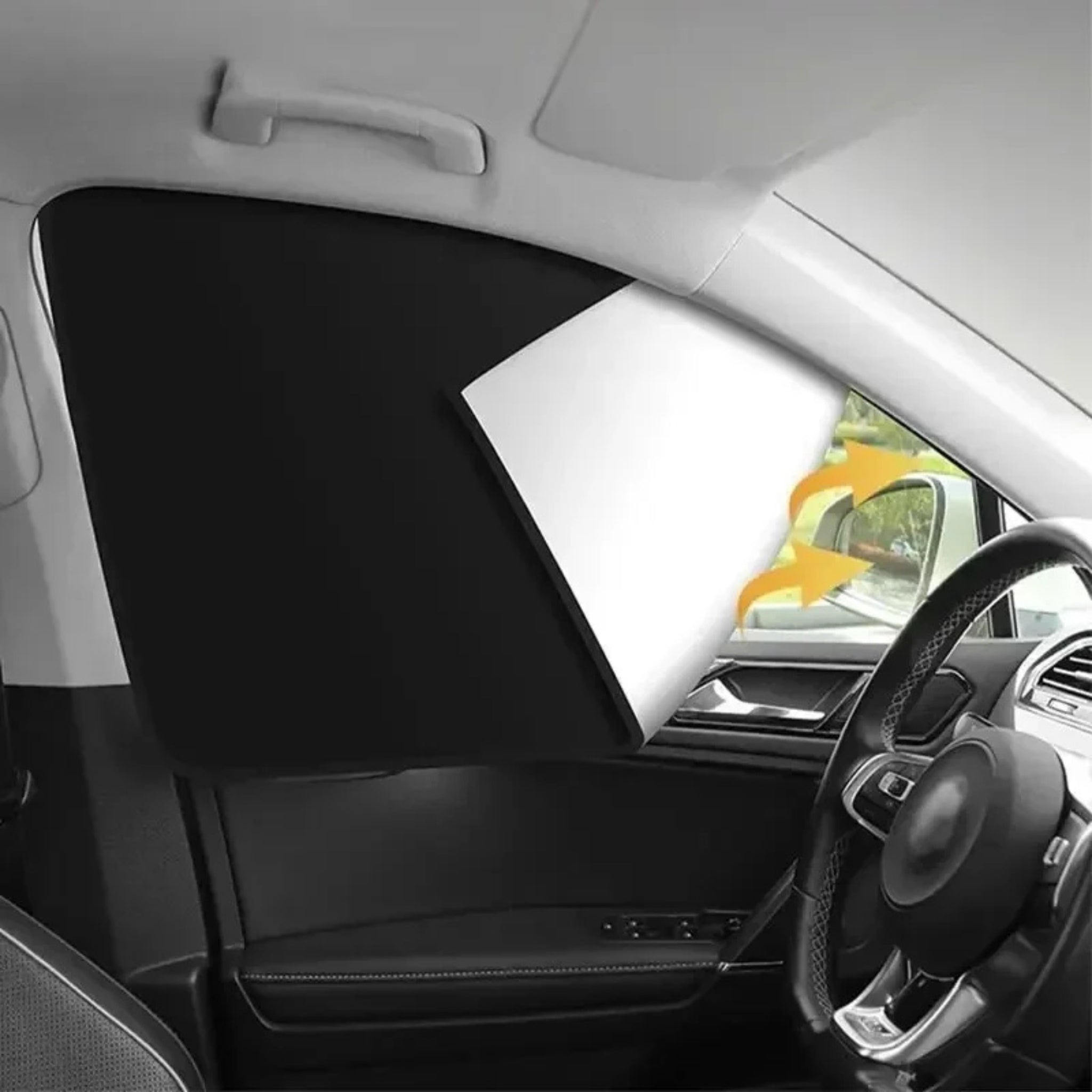 Pare-soleil Magnétique Voiture | Lot de 2 Rideaux Anti-UV & Anti-Éblouissement | TidyKidshop™