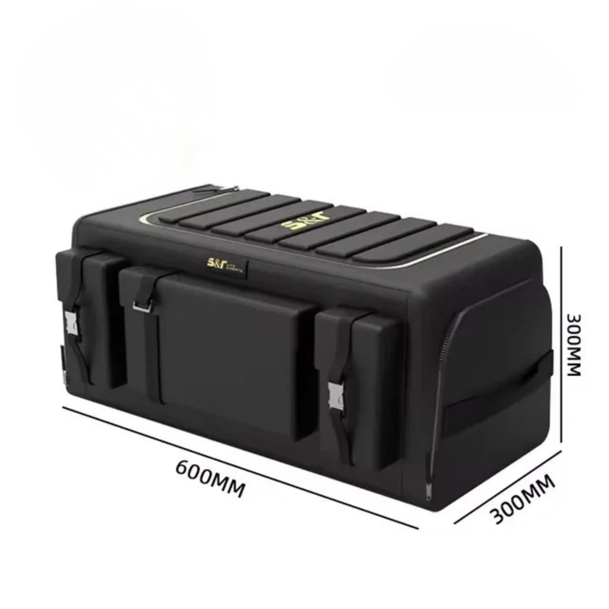 Coffre de Rangement Voiture | Organisateur Pliant 70L avec Couvercle | Tidykidshop™