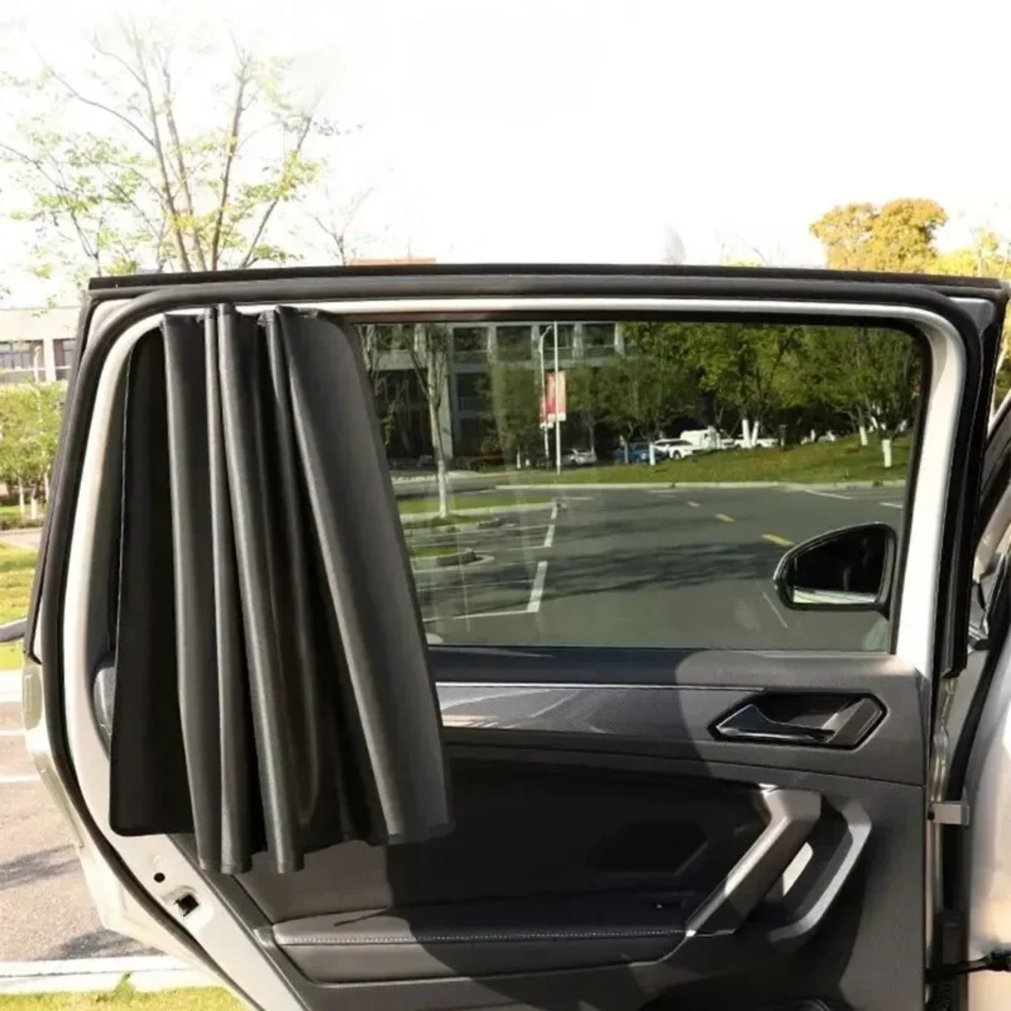 Pare-soleil Magnétique Voiture | Lot de 2 Rideaux Anti-UV & Anti-Éblouissement | TidyKidshop™