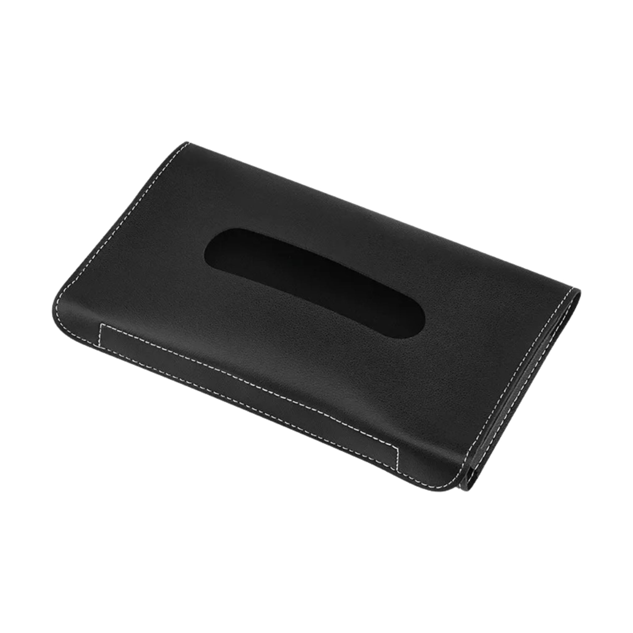 Boîte à Mouchoirs Voiture | Support Cuir Pare-Soleil & Accoudoir | Tidykidshop™