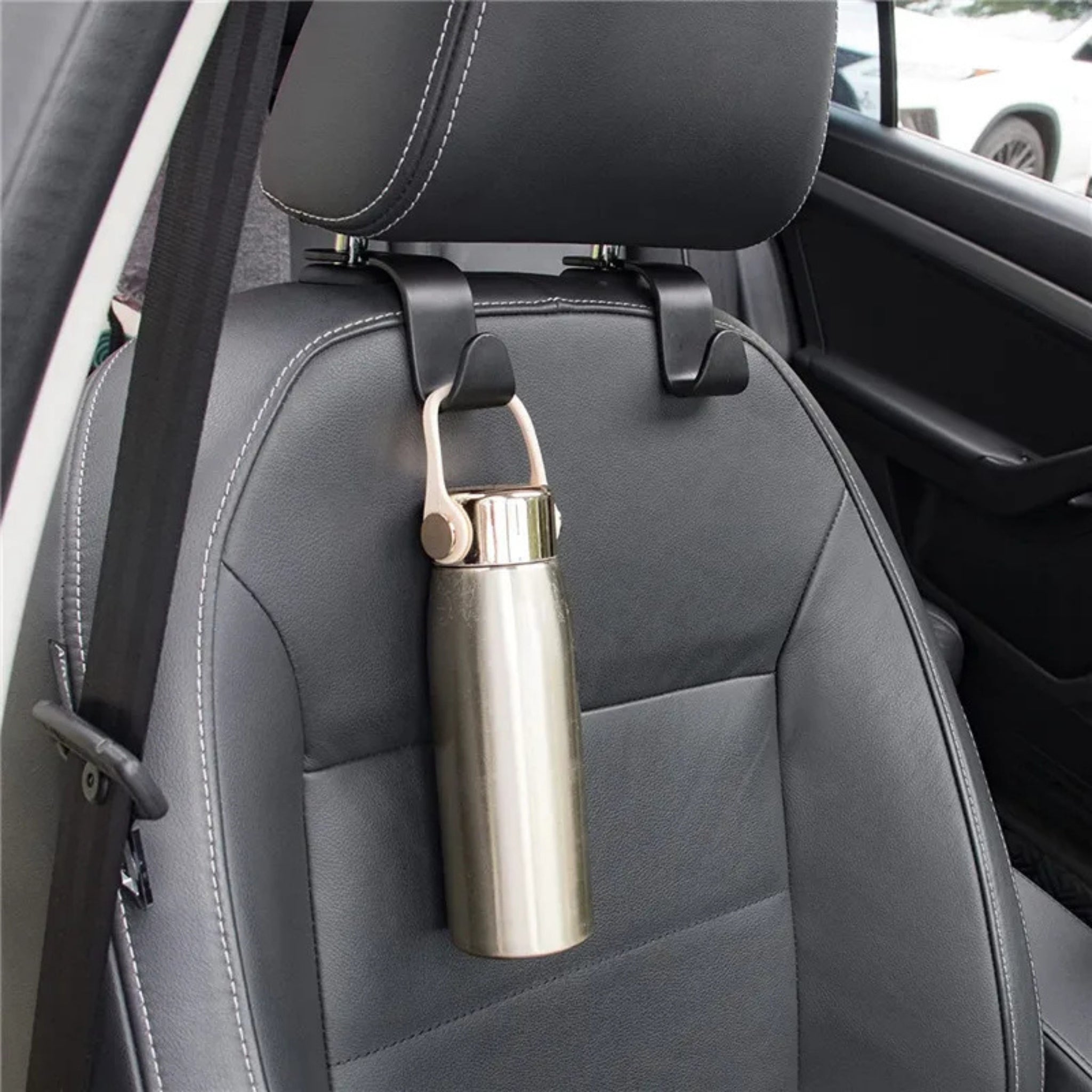 Crochets de Repose-Siège Voiture | Supports pour Sacs & Accessoires Auto | Tidykidshop™