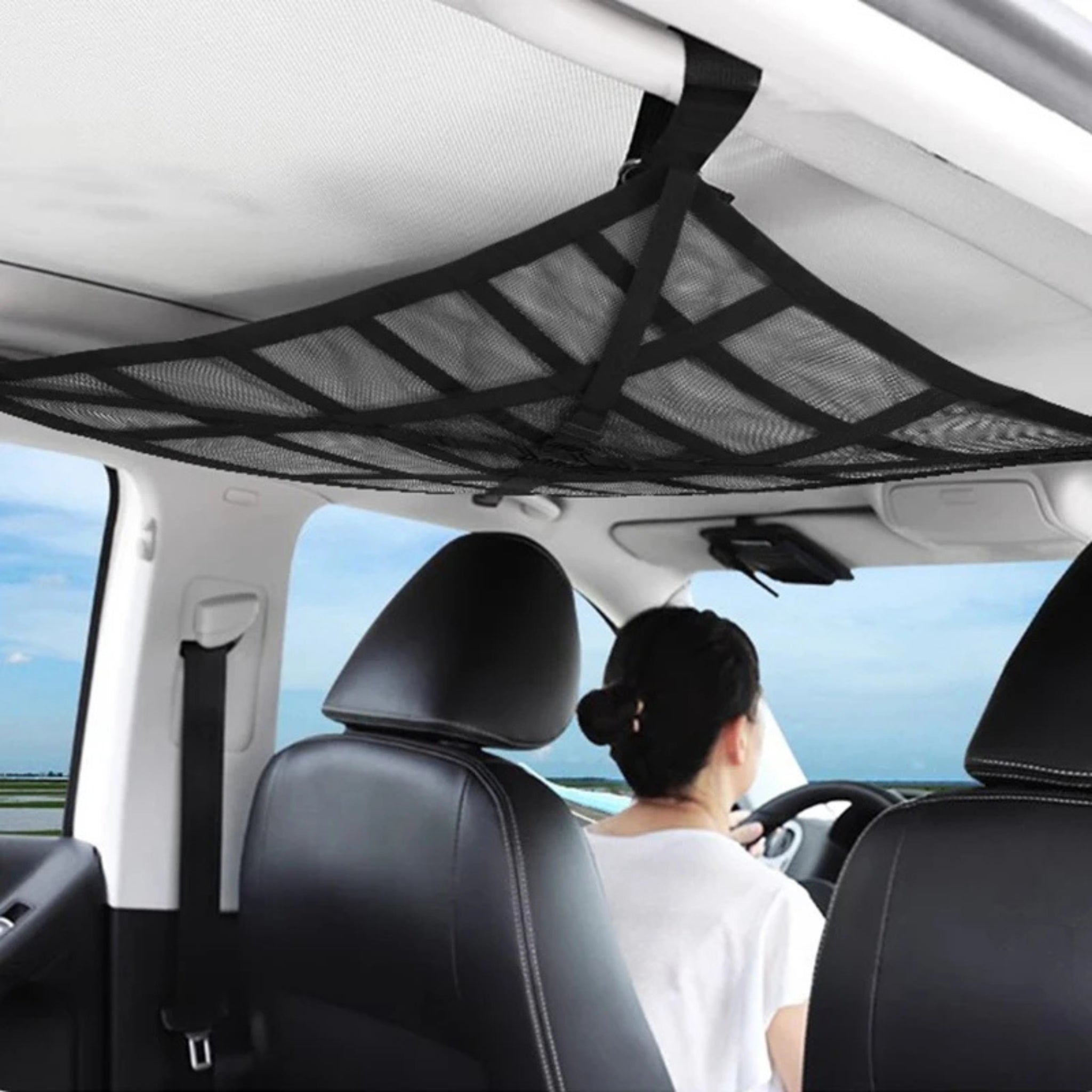Filet de Plafond Voiture | Rangement Suspendu Grande Capacité | Tidykidshop™