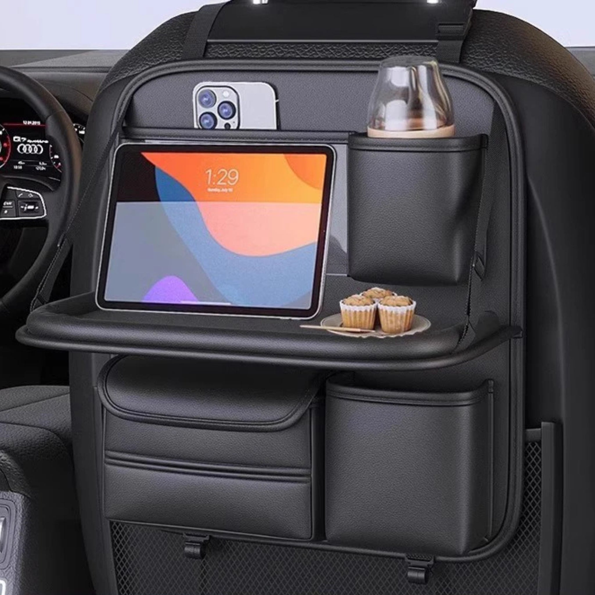 Organisateur Voiture Enfant | Siège Arrière Multi-poches | Tidykidshop™