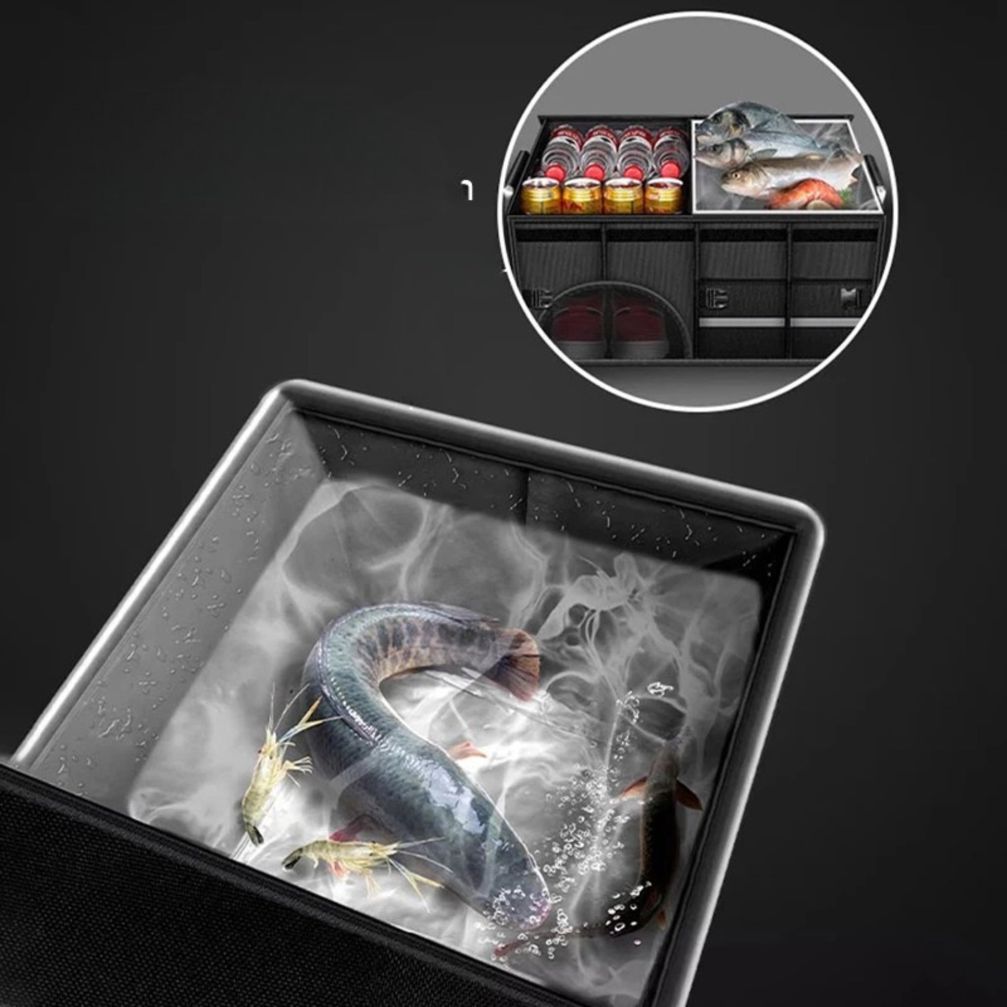 Coffre de Rangement Voiture | Organisateur Pliable 110L Étanche | Tidykidshop™