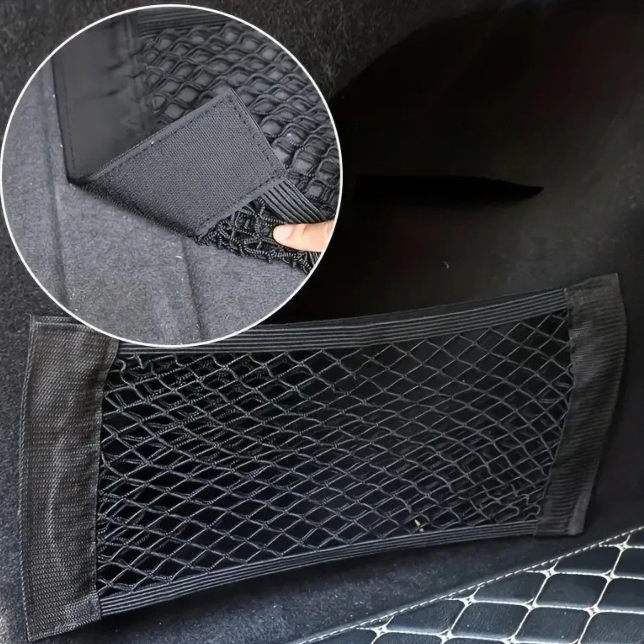 Filet de Rangement Voiture | Extensible Universel Siège Arrière | Tidykidshop™