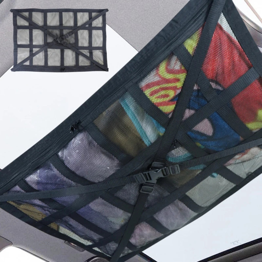 Filet de Plafond Voiture | Rangement Suspendu Grande Capacité | Tidykidshop™