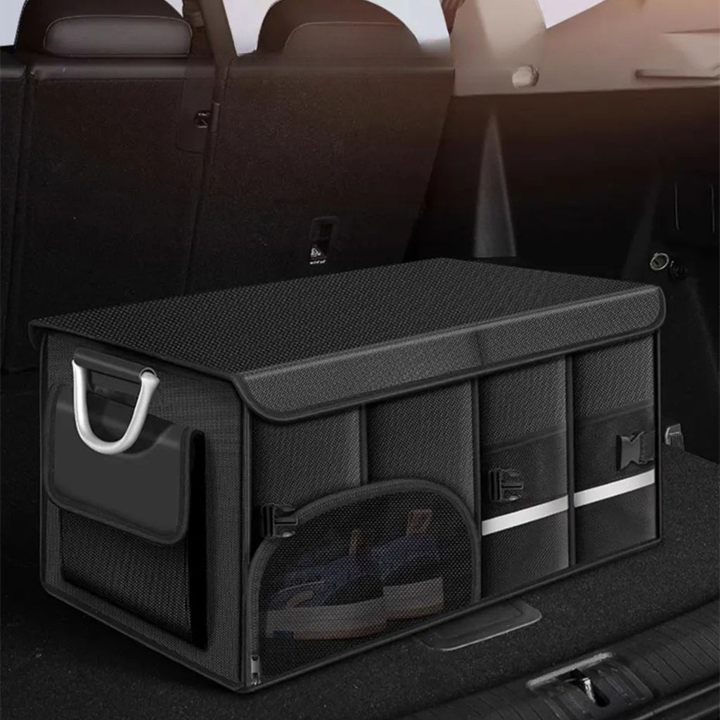Coffre de Rangement Voiture | Organisateur Pliable 110L Étanche | Tidykidshop™