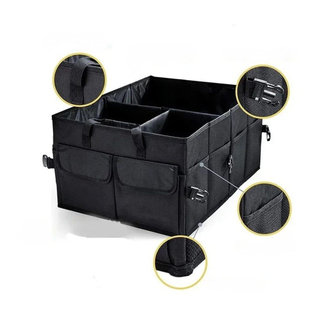 Coffre de Rangement Voiture | Organisateur Pliable Grande Capacité | Tidykidshop™
